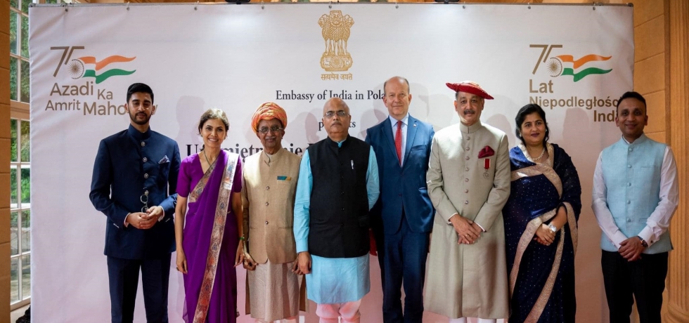  'Remembering the Good Maharajas' event in Warsaw on 05th July, 2022.